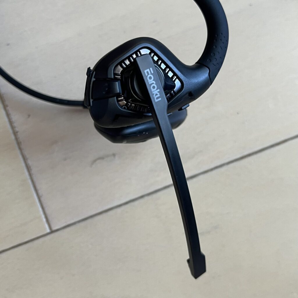Earaku 通話専用ヘッドセット MicCuff G2 マイク